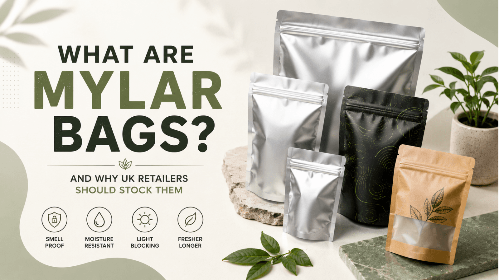 What Are Mylar Bags and Why Should UK Retailers Stock Them? | Namasteji