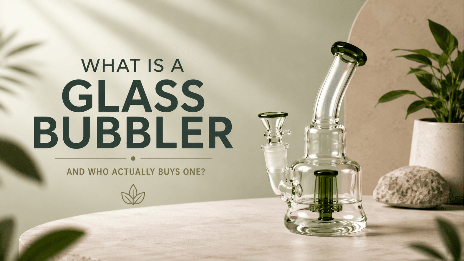 What Is a Glass Bubbler - and Who Actually Buys One? | Namasteji